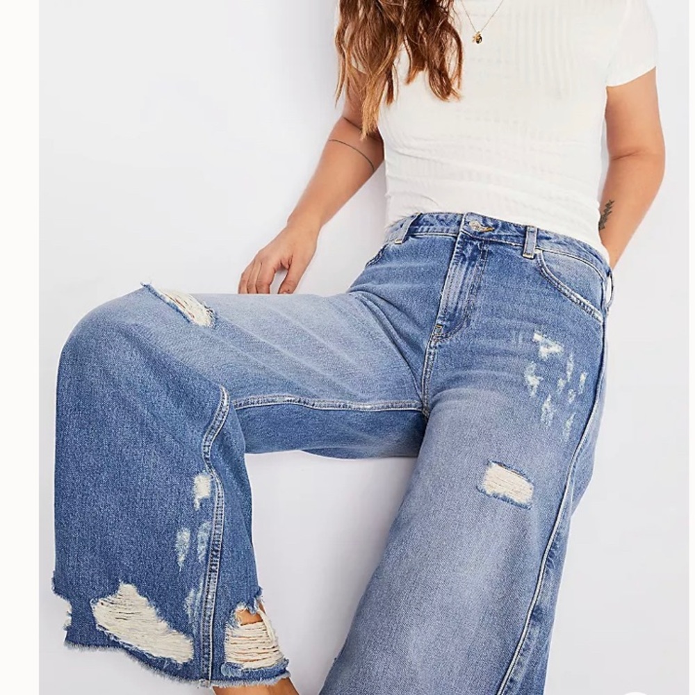 Free People Piper Wide-Leg Jeans